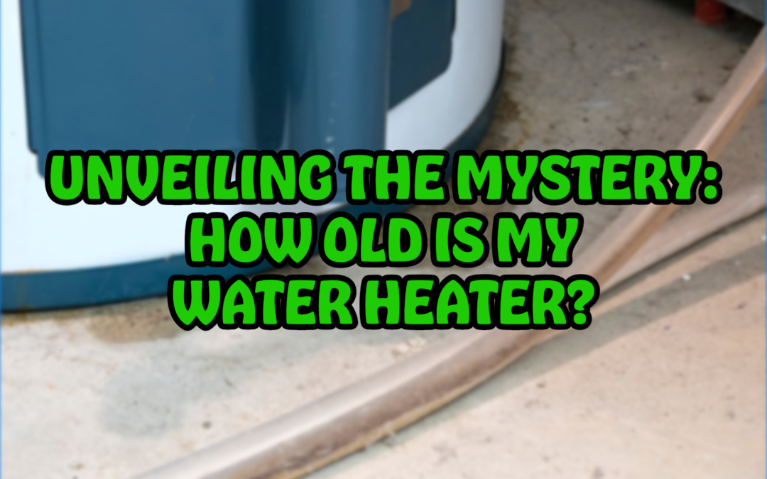 UNVEILING THE MYSTERY: HOW OLD IS MY WATER HEATER?